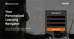 Desktop Screenshot of mindcrumb.com